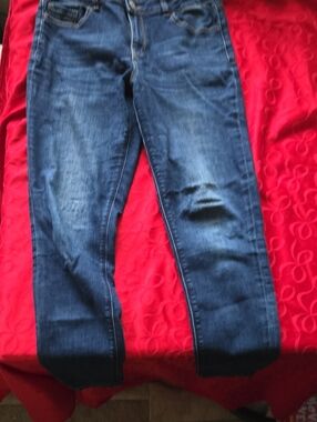 Warehouse Dark Blue Skinny Jeans